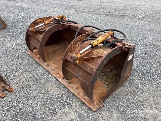 72 in Skid Steer Grapple Bucket