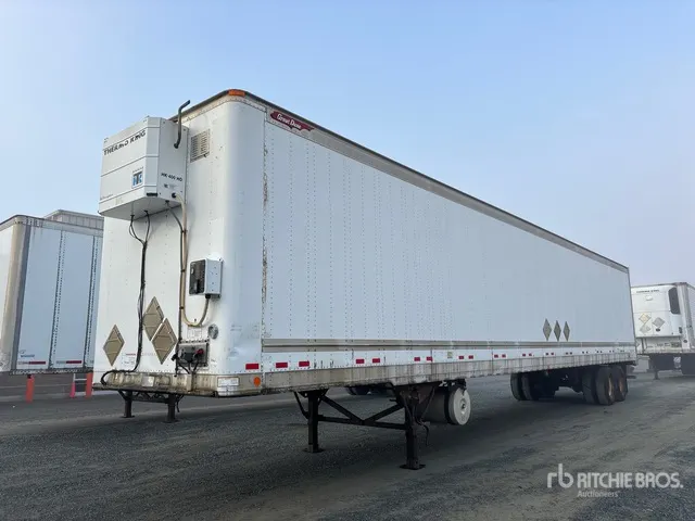 2012 Great Dane 53 ft x 102 in T/A Heated Van Trailer