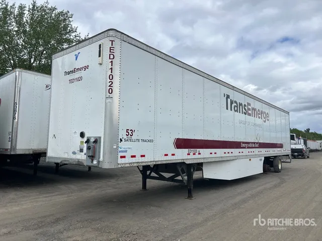 2023 Vanguard 53 ft x 102 in T/A Van Trailer