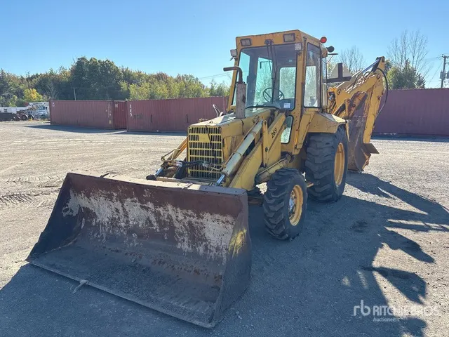 1988 Ford 555B 4x4 Backhoe Loader (Inoperable)