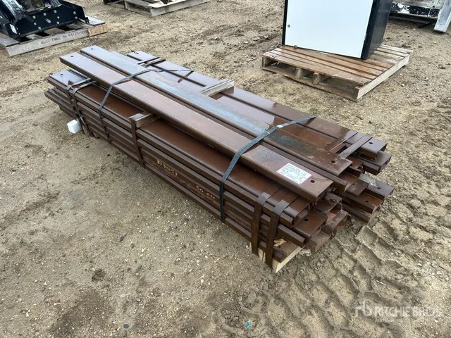 Quantity of 5/16 in x 4.5 in x 72 in C Channel Steel Plates