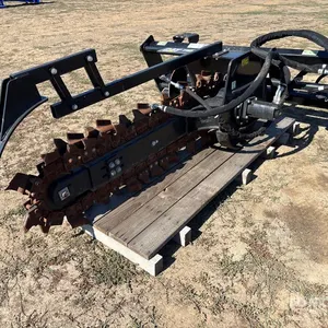 2012 Cat T93 Skid Steer Trencher