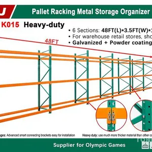 2026 KJ K015 0 Pallet Racking (Unused)