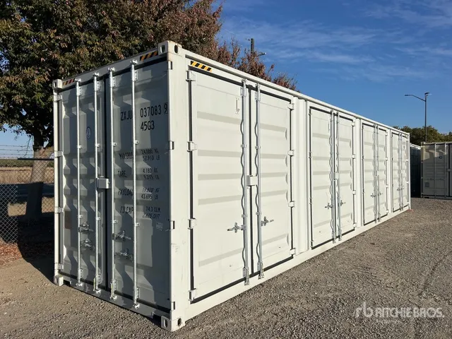 2026 40 ft High Cube Multi-Door Storage Container