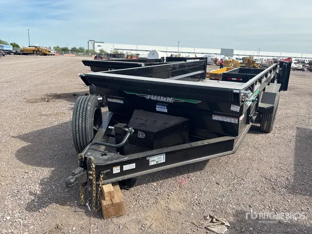 2027 Industrias America 7016R 16 ft T/A Dump Utility Trailer
