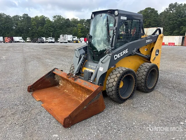 2019 John Deere 316GR Skid Steer Loader