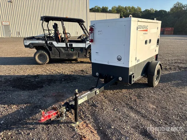 2021 Generac MDG25IF4 17.5 kVA Mobile Generator Set