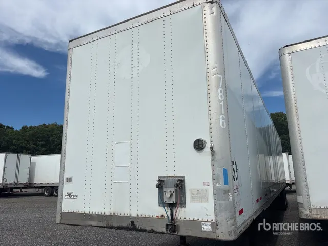 2014 Wabash DVLSHPC 53 ft x 96 in T/A Van Trailer