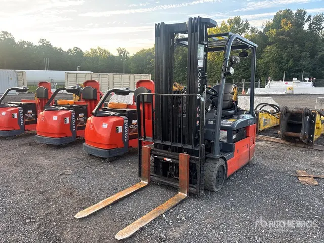 2018 Toyota 8FBE20U 3450 lb Electric Forklift