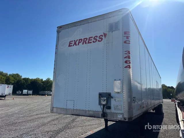 2006 Wabash DVCVHPC 53 ft x 102 in T/A Van Trailer