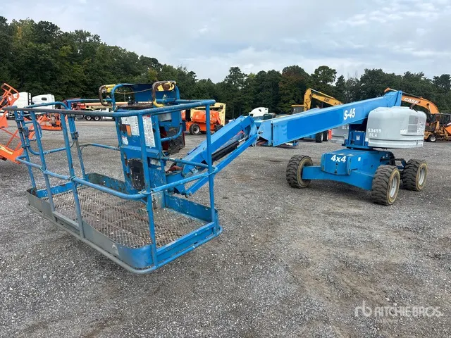 2017 Genie S-45 4WD Diesel Telescopic Boom Lift