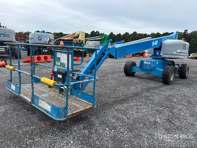2017 Genie S-45 4WD Diesel Telescopic Boom Lift
