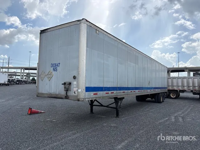 2004 Wabash 53 ft x 102 in T/A Van Trailer