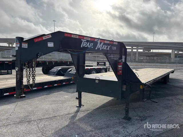 2025 Trail Maxx SD2 40 ft T/A Gooseneck Flatbed Trailer