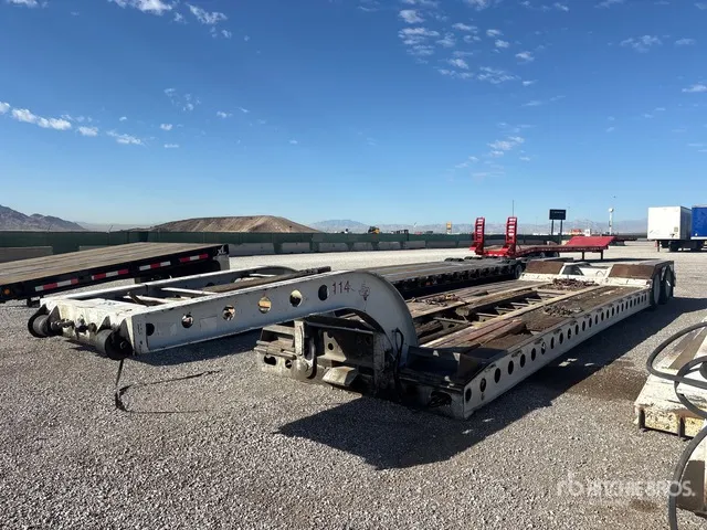 Cozad T/A Removable Gooseneck Lowboy Trailer
