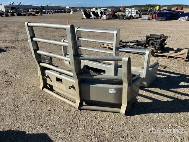 Quantity of (2) Aluminum Truck Bumper