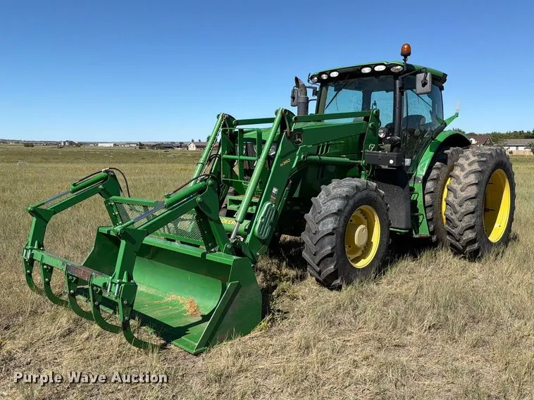2013 John Deere 6150R MFWD tractor