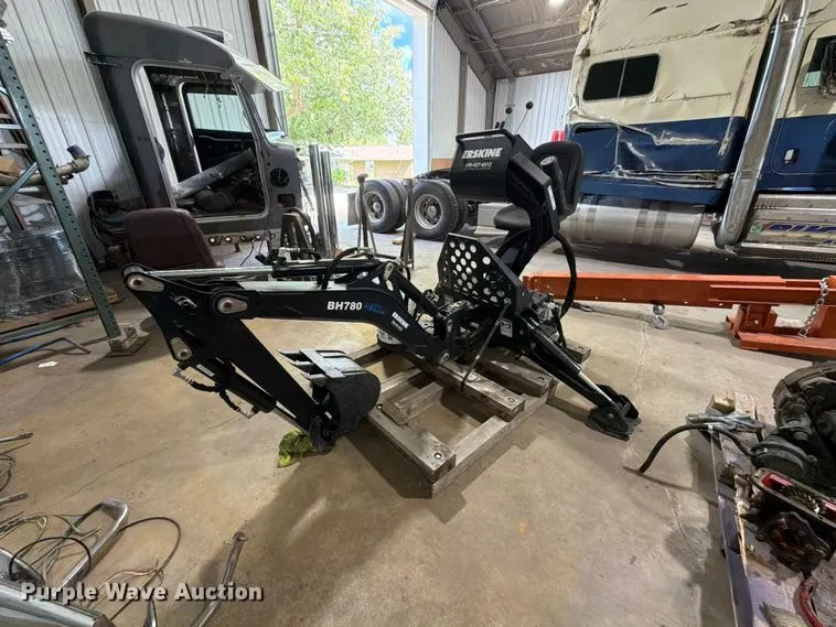 Erskine BH780 compact utility loader backhoe attachment
