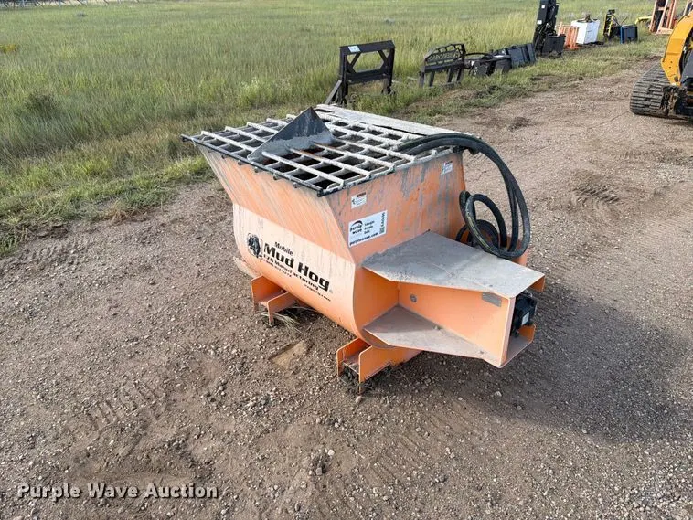 EZG Manufacturing Mobile Mud Hog skid steer concrete mixer
