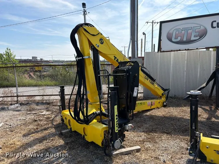 2021 Hyva HYLIV-LC120K articulating knuckle boom crane