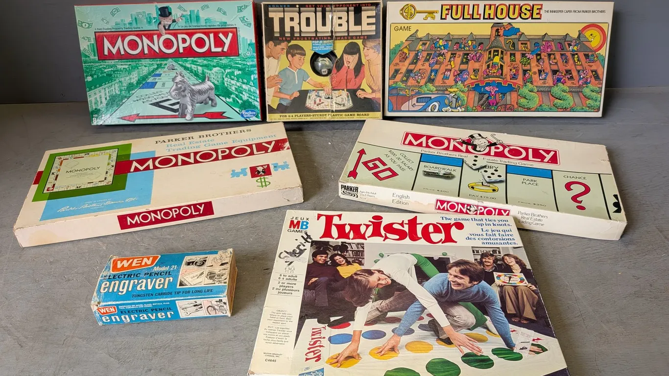 (8) Assorted Board Games