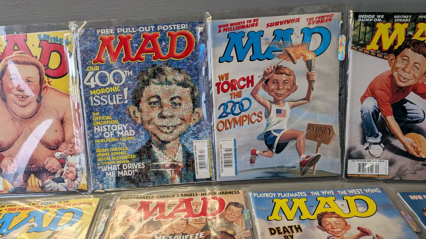 (20) Assorted MAD Magazines