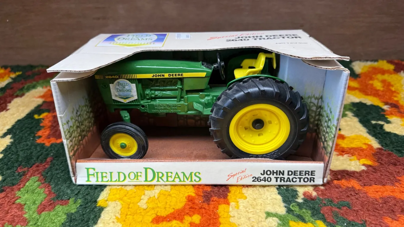 John Deere Diecast Model 2640 "Field of Dreams Edition" Tractor