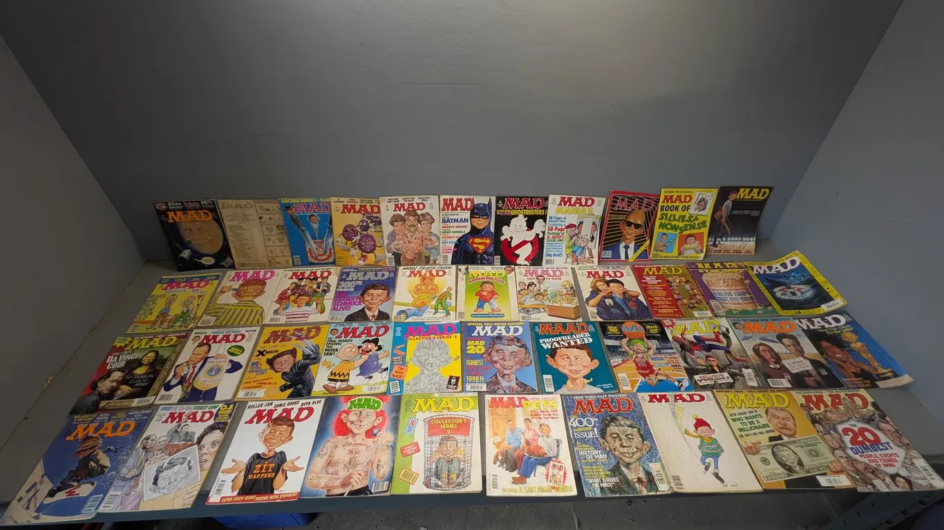 (43) Assorted MAD Magazines