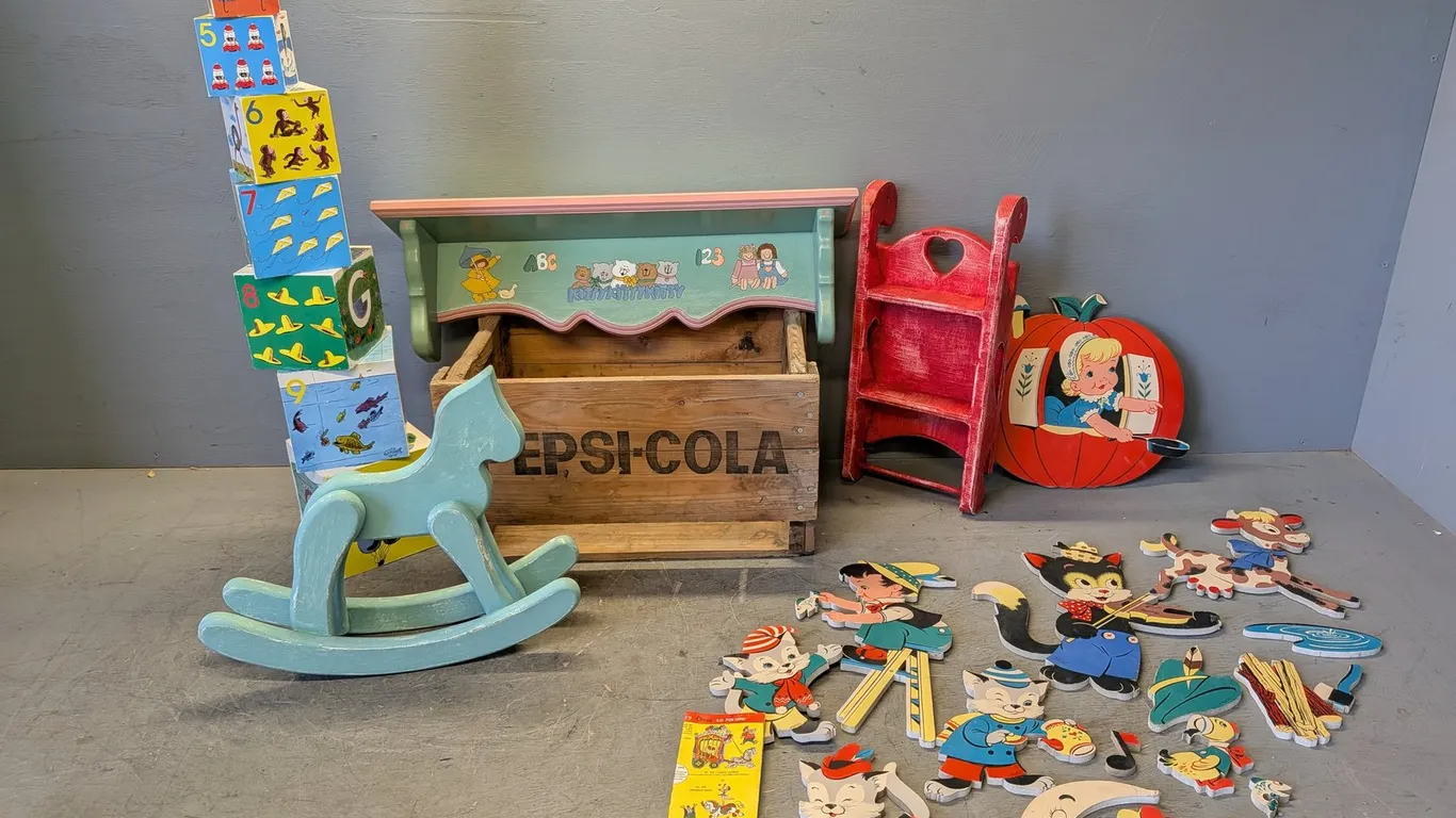 Assorted Vintage Children's Collectibles