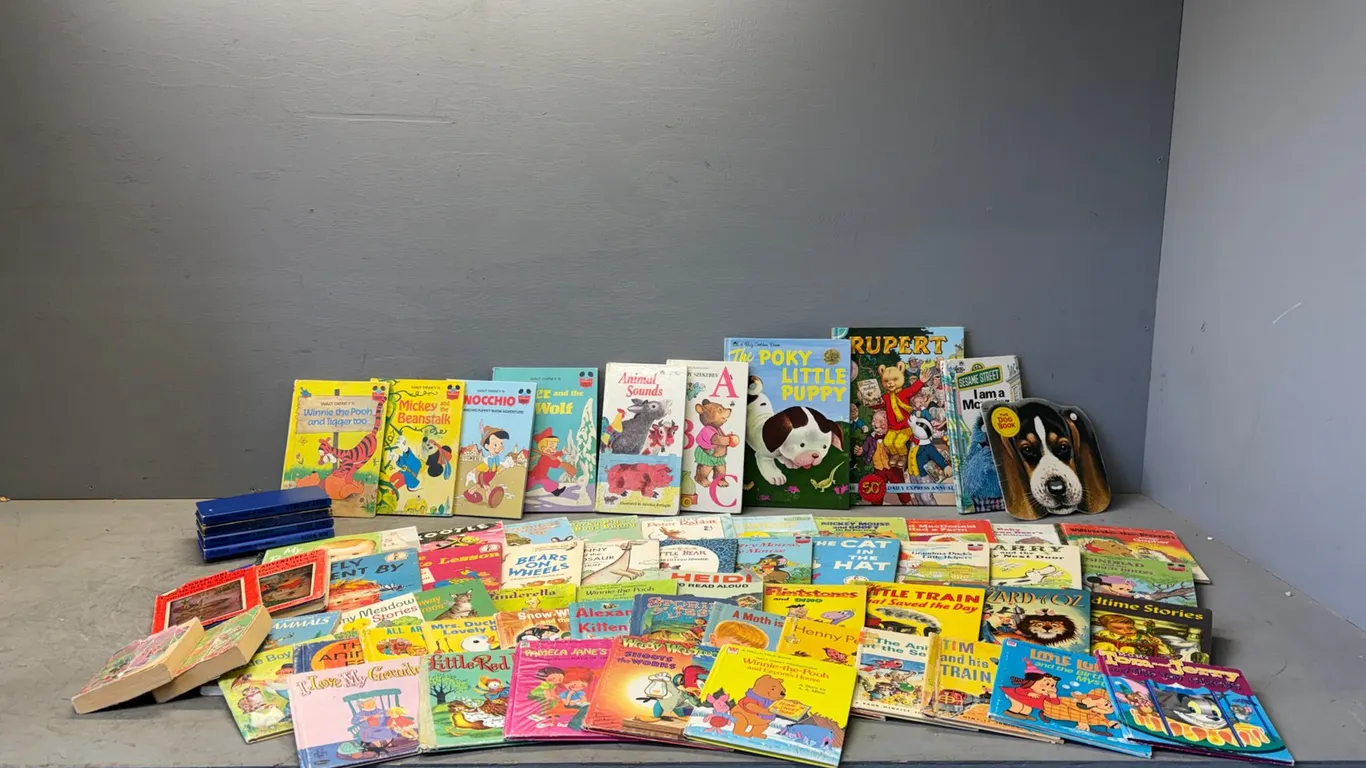 (75) Assorted Vintage Children's Books