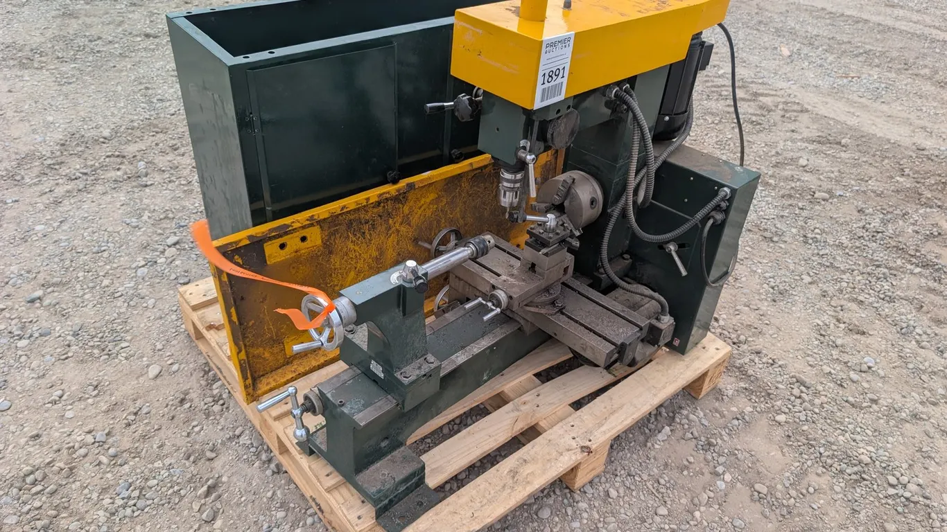 CRAFTEX B2229 Combination Mill and Lathe