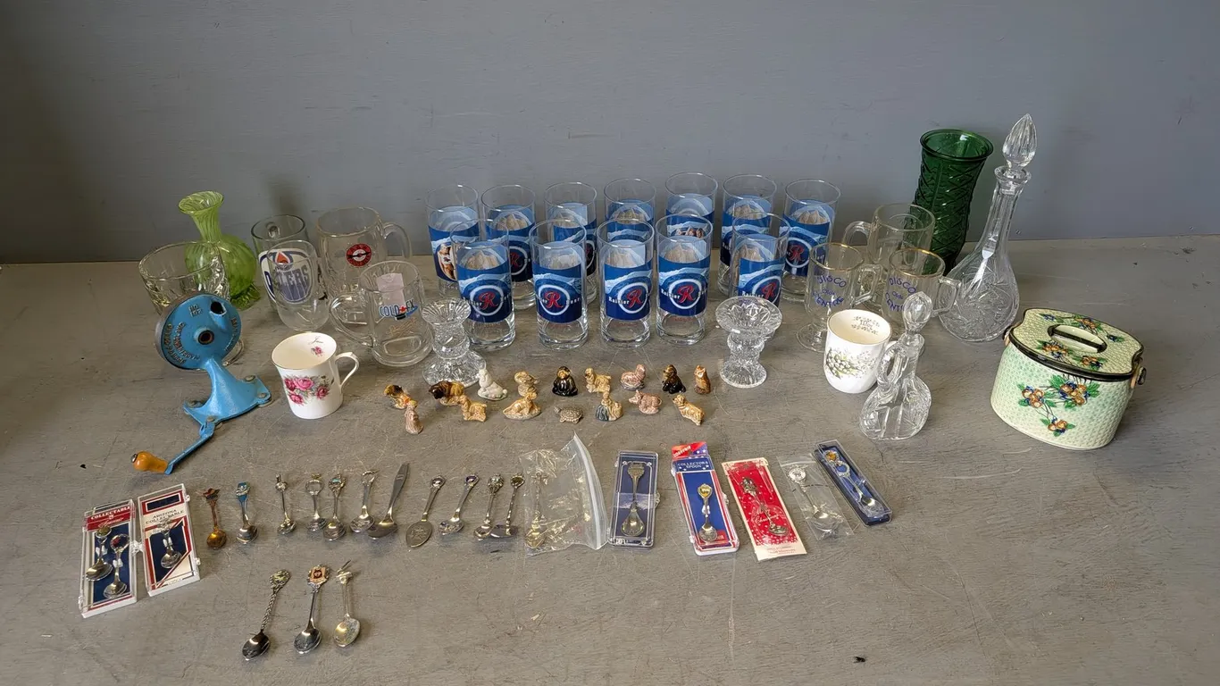 (70) Assorted Glassware