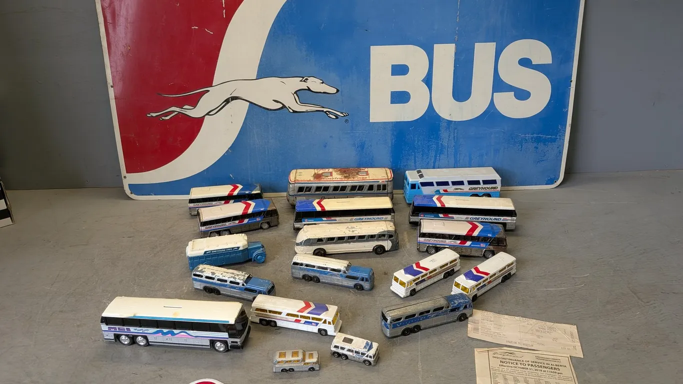 Assorted Greyhound Collectibles