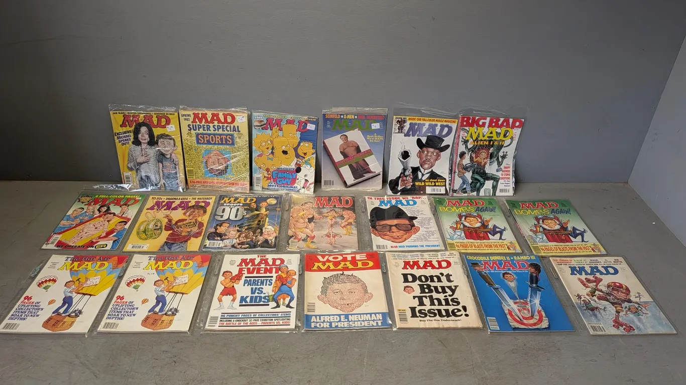 (20) Assorted MAD Magazines