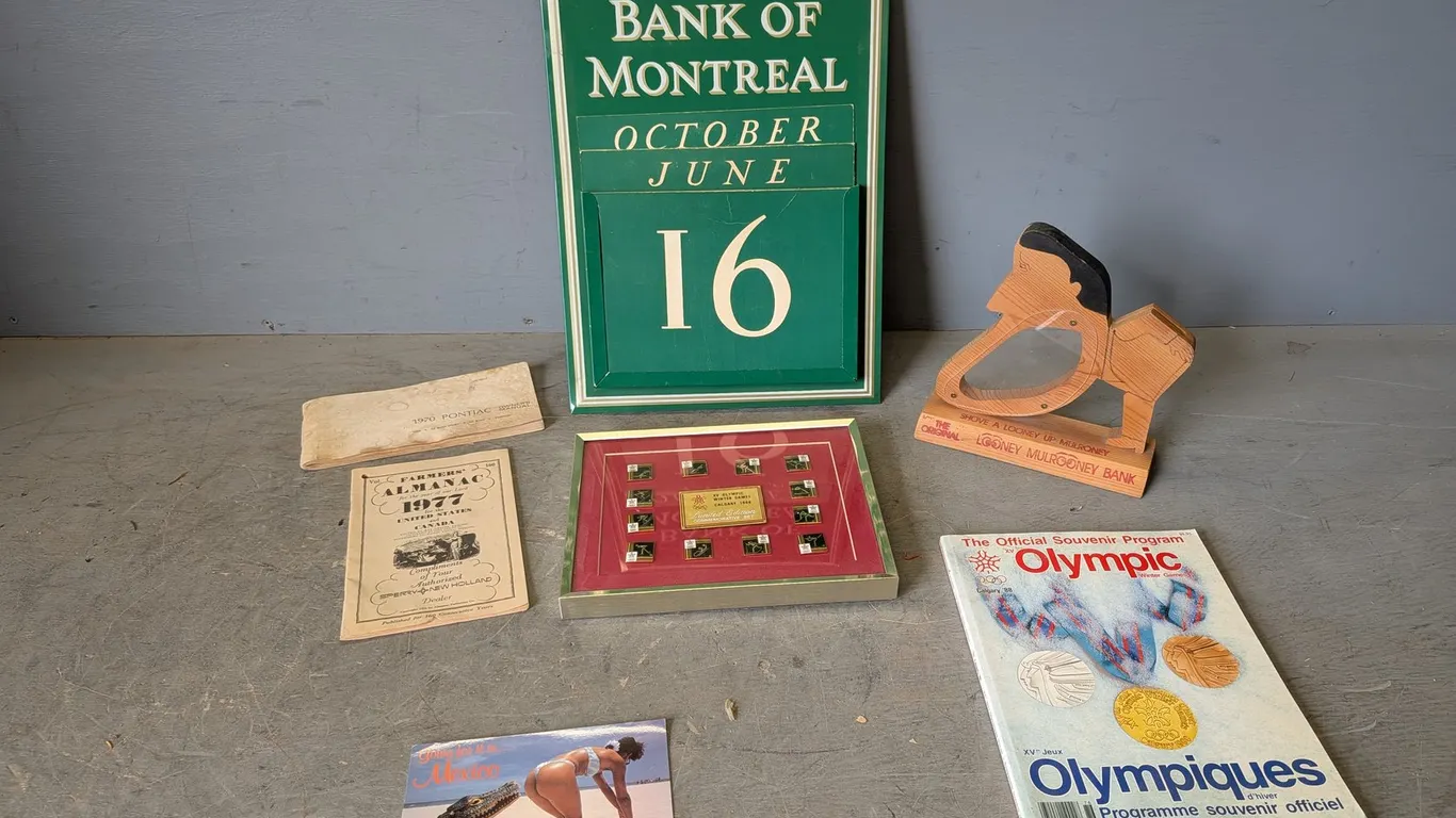 (6) Various Vintage Items