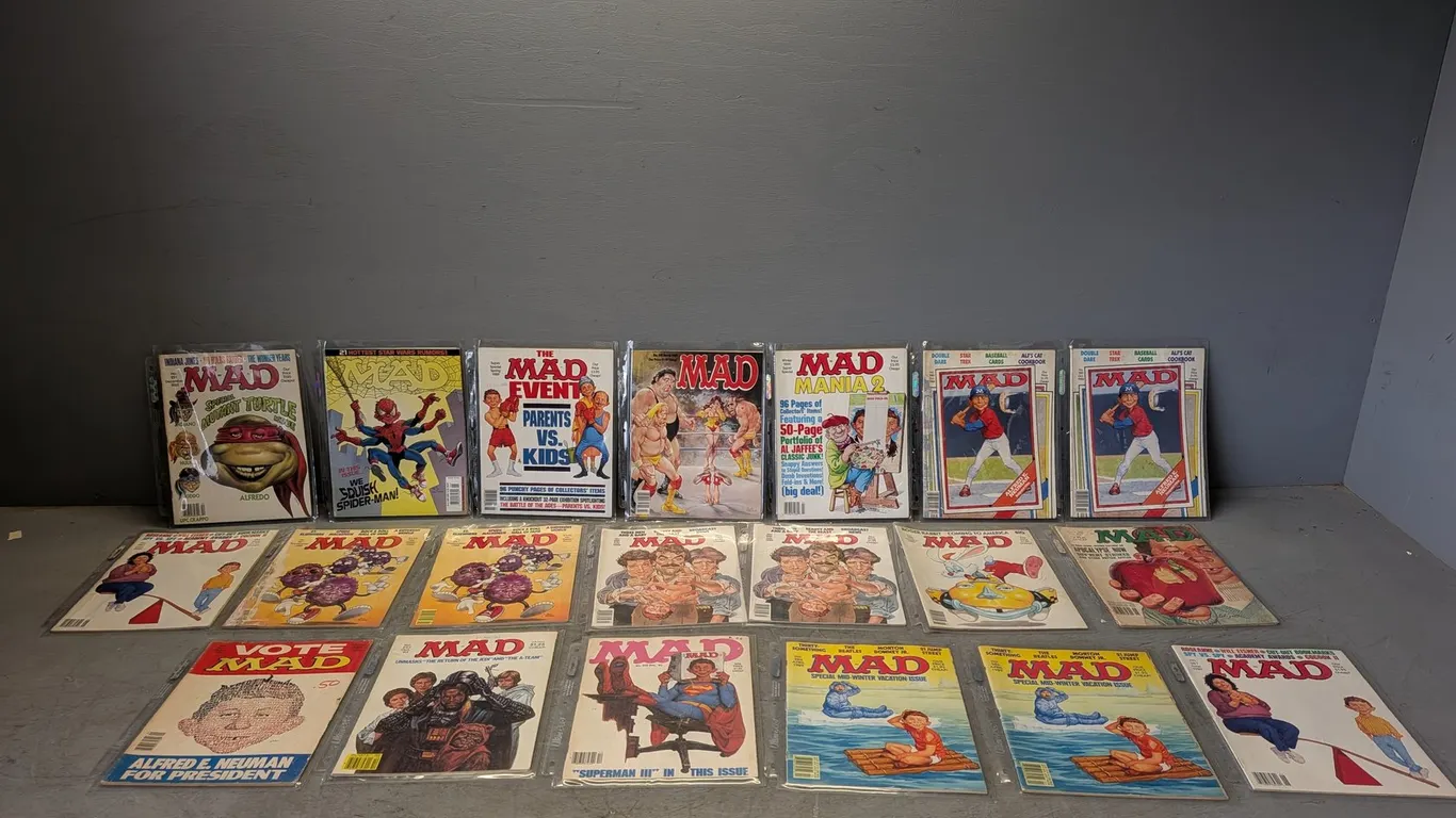 (20) Assorted MAD Magazines