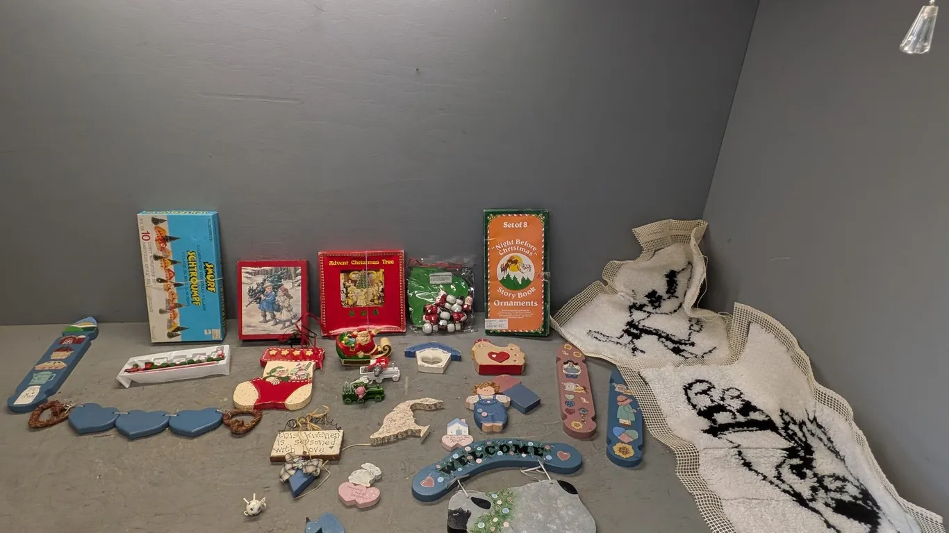 Various Christmas Items