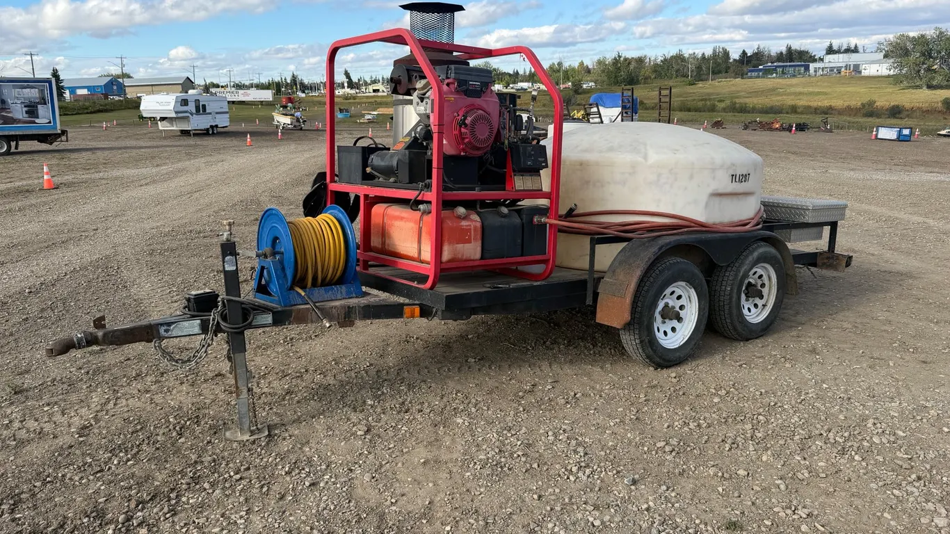 2014 Bulldog 12' T/A Mobile Pressure Washer Trailer