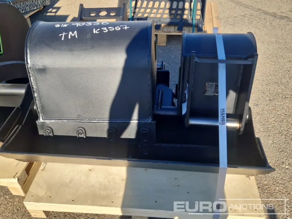 Unused 2026 Haner Set of HTL150-MS01A Bucket (S/N 26001338), HHG1100-MS01A Bucket (S/N 26001336), HTL130-MS01A Bucket (S/N 26001337)