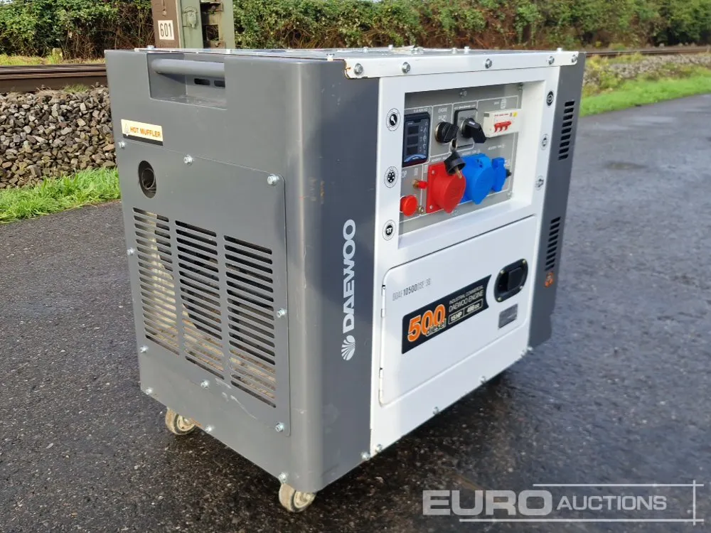 Daewoo DDAE10500DSE-3G 7.5kVA Mobile Diesel Generator