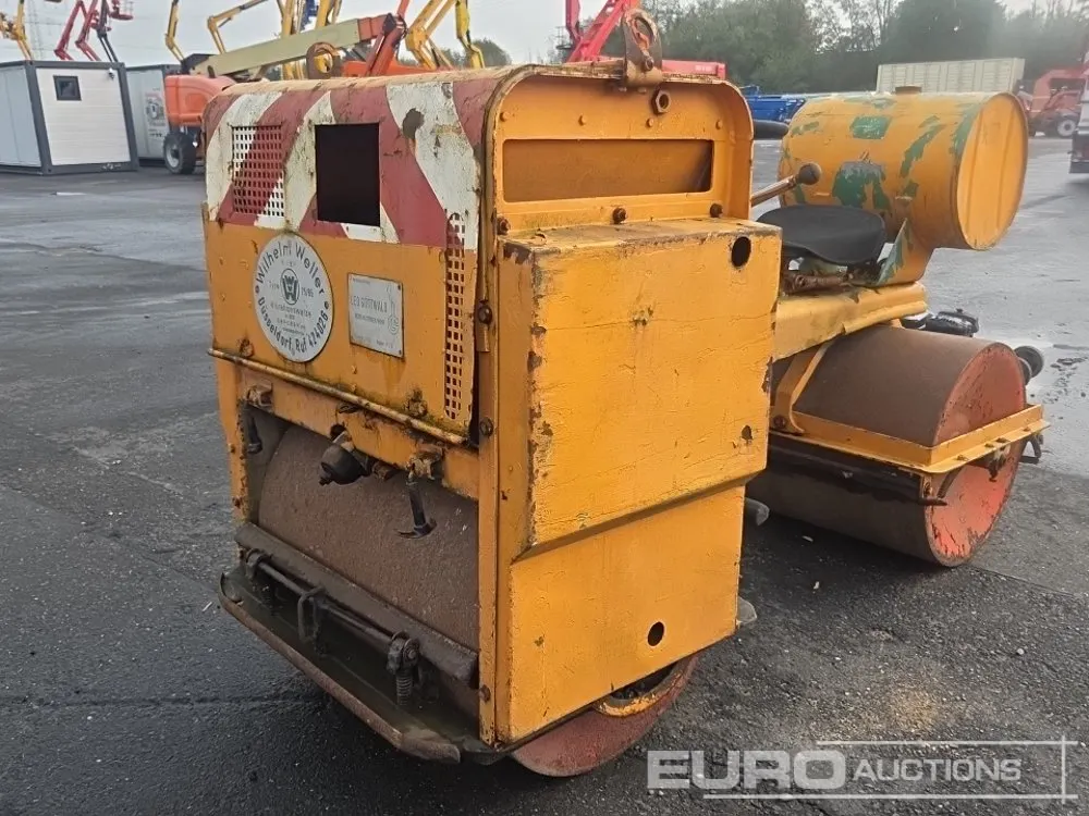 Weller WW78/85 Double Drum Vibrating Roller