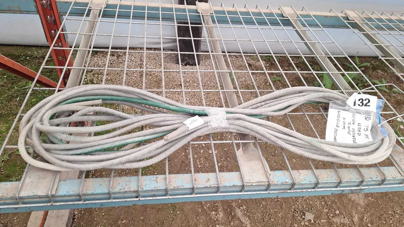 75Ft Used kernmantle rope