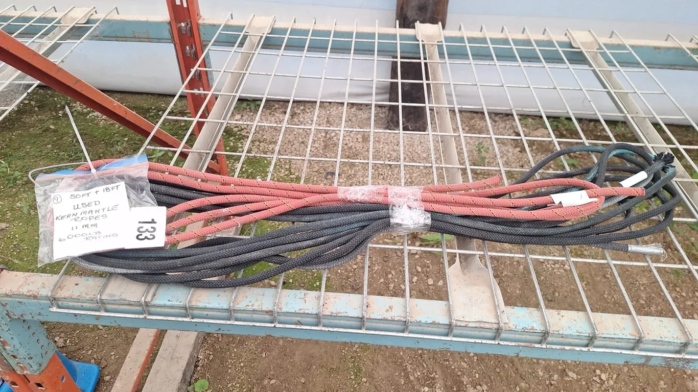 50Ft and 18Ft Used Kernmantle rope