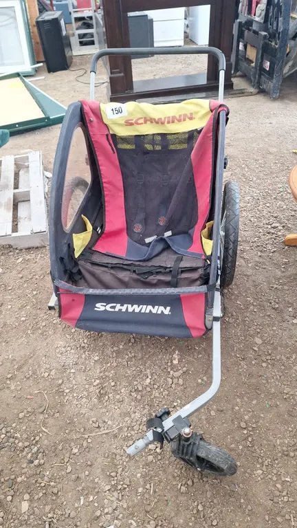 Schwinn 2 seater bike cart, pull or push