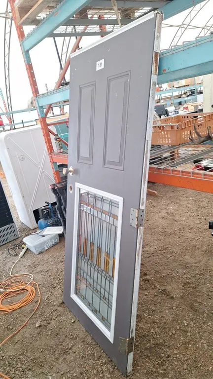 House door with window 35 3/4 x 79 1/2