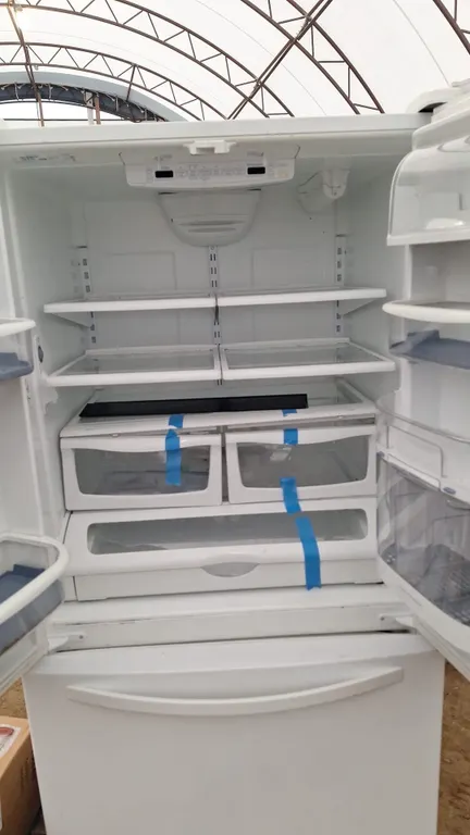 Fridge with freezer