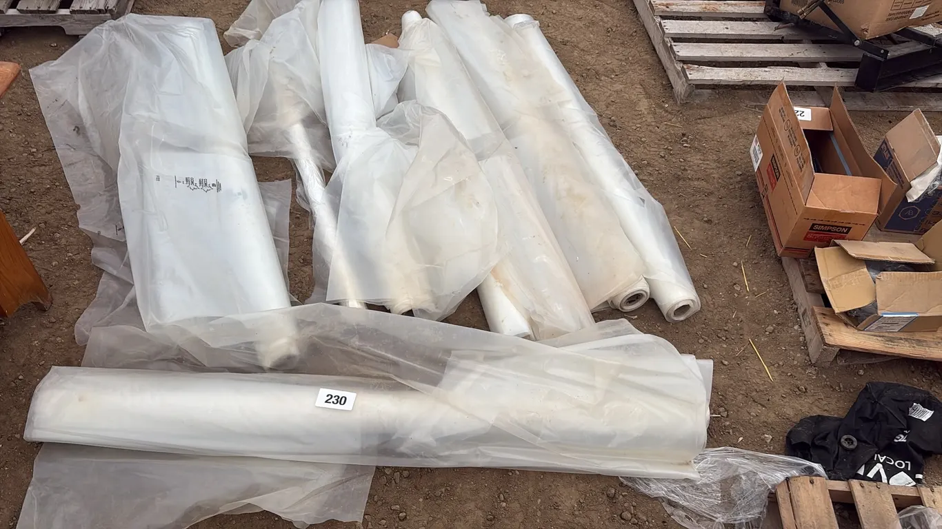 6-5Ft Rolls of plastic