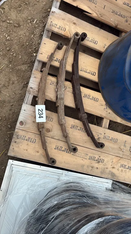 Springs for utility trailer