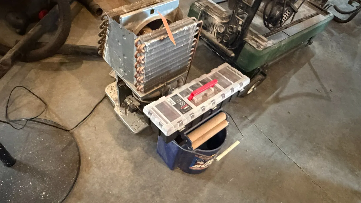 Tool Box and Mop Bucket