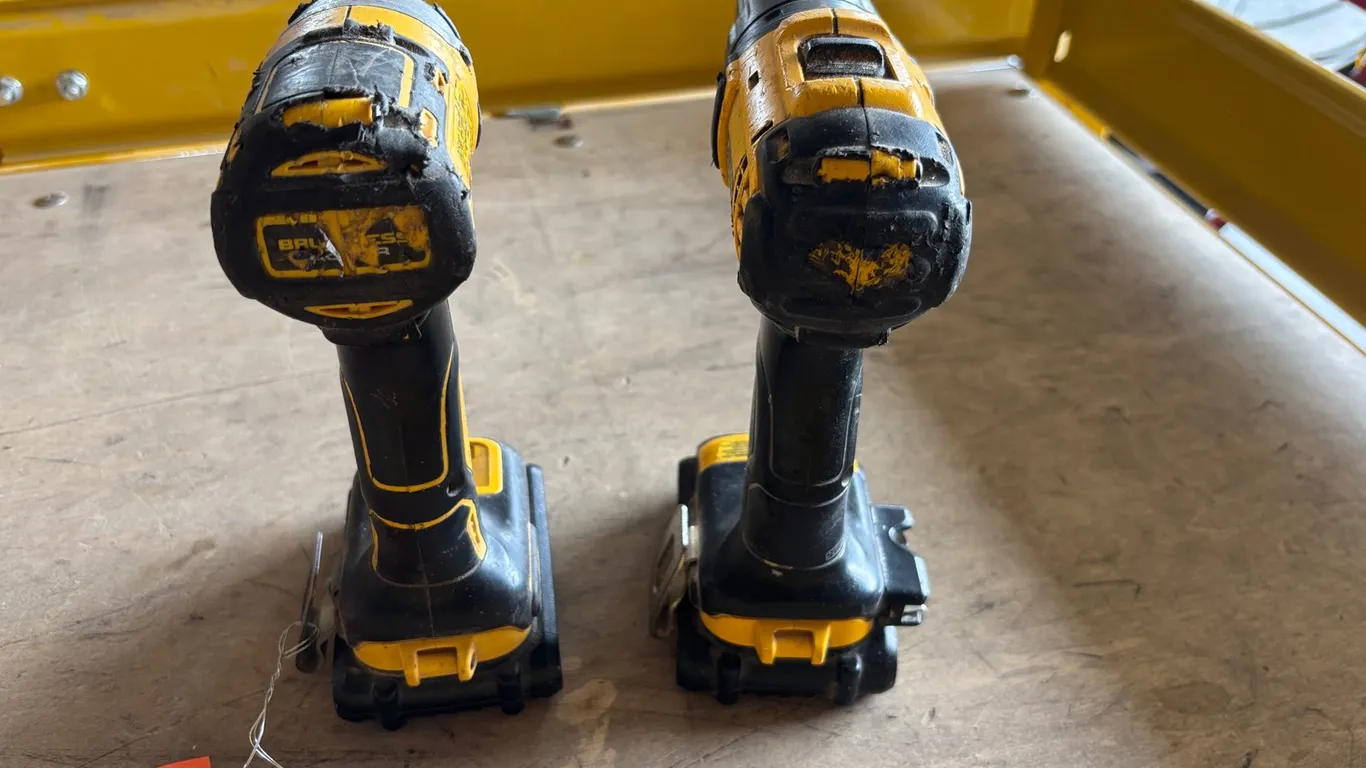 (2) DeWalt Cordless Tools